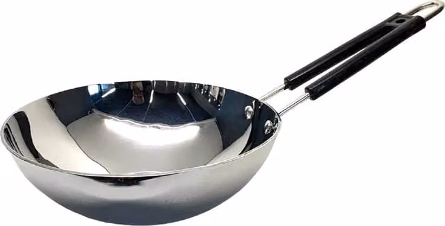 Buckingham Stainless Steel Uncoated Sauté Pan, Silver, 21 cm
