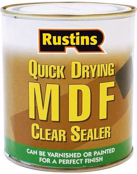 Rustins Quick Drying Water Based MDF Sealer, Transparent, 1 L – 2