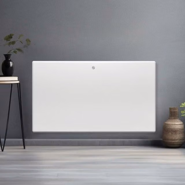 Futura White Electric Convector Radiator Panel Heater, Wall Mounted or Freestanding, Width: 70 cm