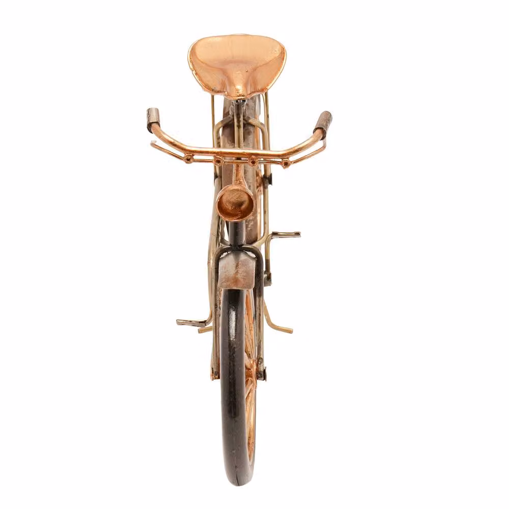 Harvey Makin Vintage Metal Bicycle Tabletop Ornament in Bronze and Black – 2