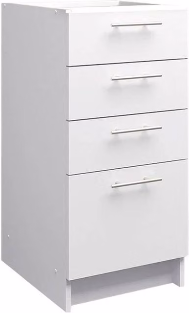 SPETLEK Kitchen Drawer Unit in White with Fixed Height: 40 cm – 1
