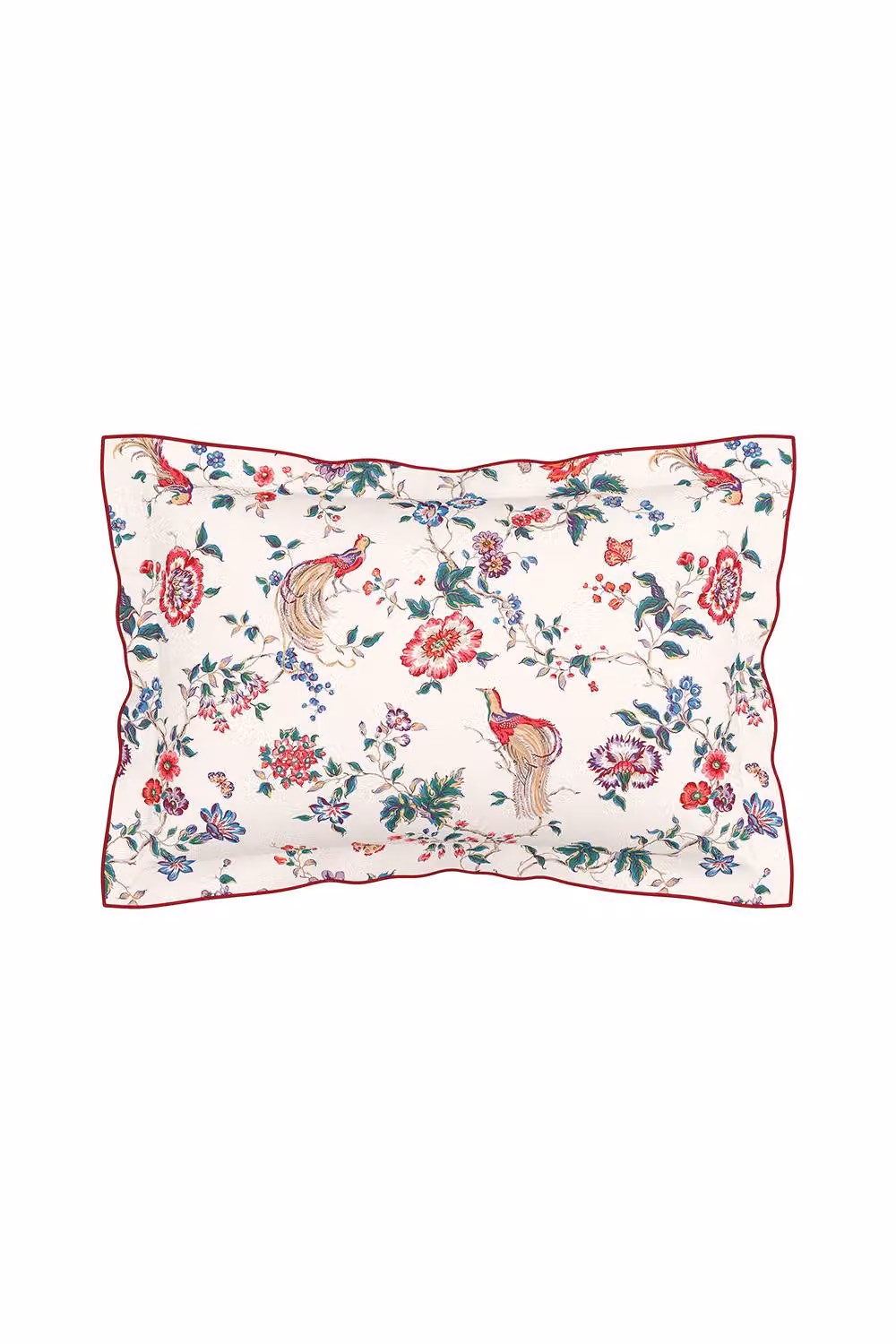 V&A Birds of Paradise Floral Cotton Percale Duvet Cover and Pillowcase Set, Multicolour, W: 180 cm, H: 200 cm – 2