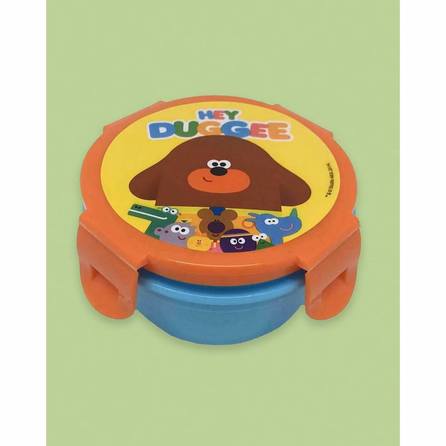 Hey Duggee Stackable and Nestable Plastic Snack Pot in Blue and Multicolour – 2