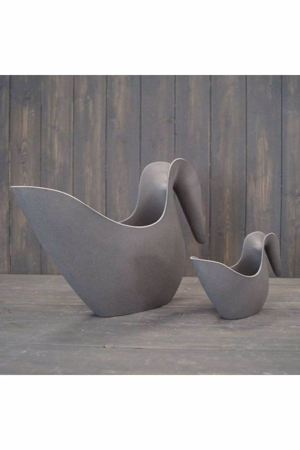 KDMD Earthy Anthracite Bamboo Watering Jug, Large, Grey