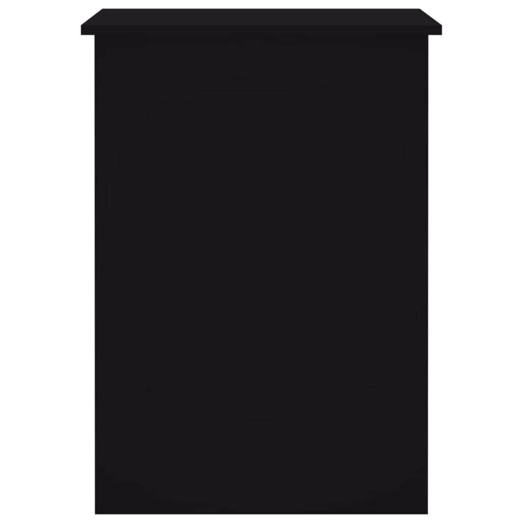 Berkfield Home Black Computer Desk in Engineered Wood, W/D/H: 100 x 55 x 75 cm – 4