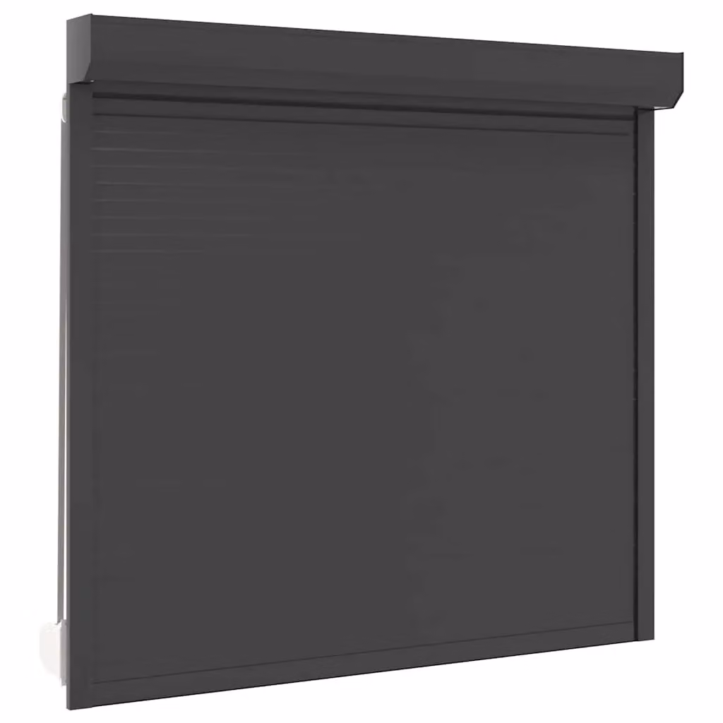 Berkfield Home Manual Aluminium Roller Shutter, Anthracite, W: 160 cm, H: 150 cm – 2