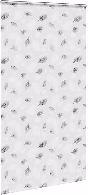 Berkfield Home Grey Shower Roller Blind with Cassette W: 140 cm, H: 240 cm