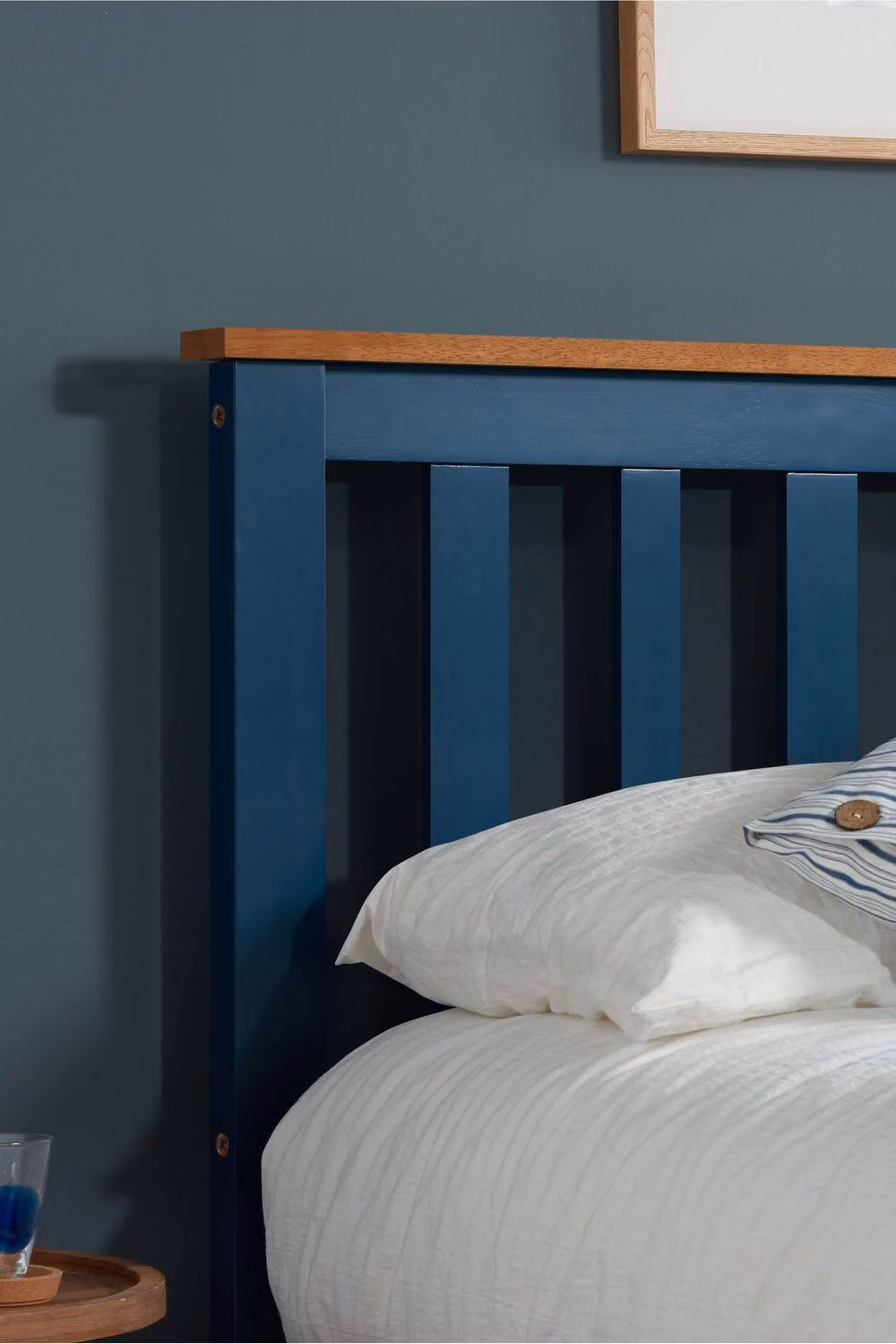 Birlea Phoenix Ottoman Storage Bed Frame in Navy Blue, King Size (180 x 200 cm) – 3