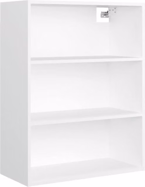 Berkfield Home White Wall Mounted Hanging Cabinet W: 69.5 cm, D: 32.5 cm, H: 90 cm