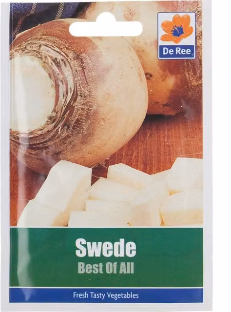 De Ree Best Of All Swede Vegetable Seed Packet, Multicolour