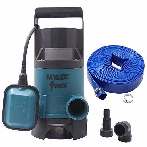 Mylek 400W Electric Submersible Water Pump in Blue – 1