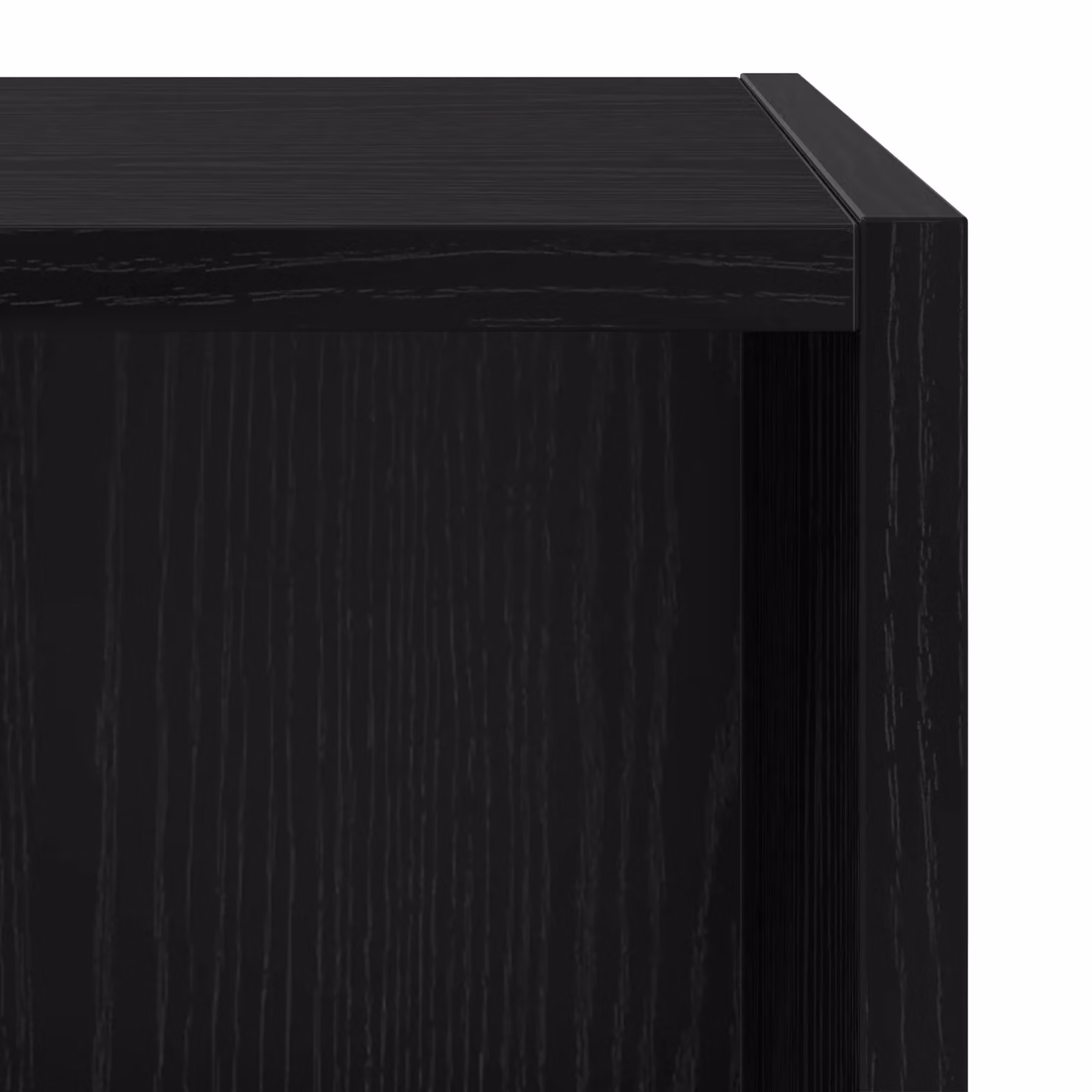 Berkfield Home Wall-Mounted TV Cabinet in Black Oak, W/D/H: 37 x 37 x 72 cm – 5