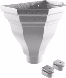 ARP Cast Aluminium Round Merus Small Hopper 63mm in Silver PPC Finish