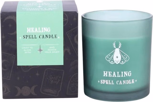 Kingsbury Gifts Mystic Celestial Spell Candle in Green