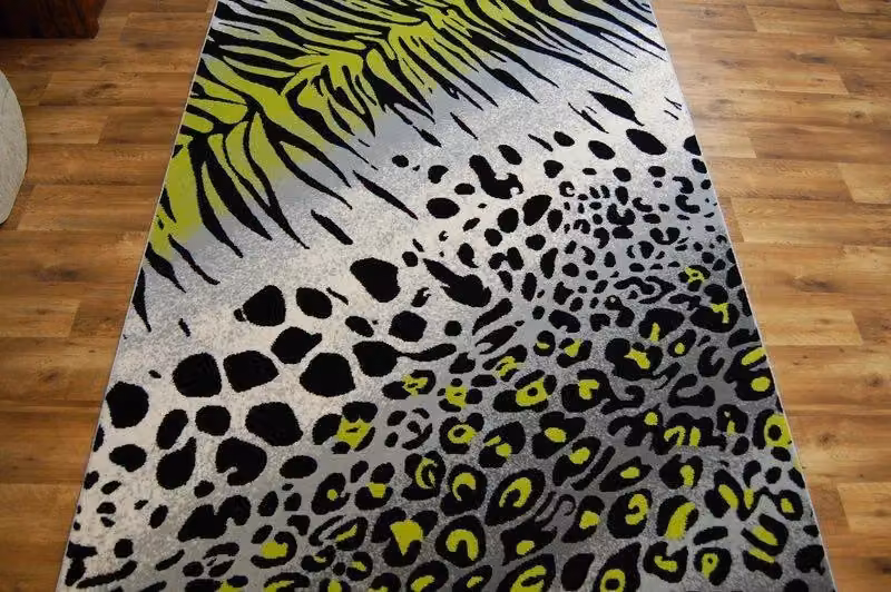 RugsX Flash Animal Print Modern Rug in Grey and Multicolour, W: 160 cm, D: 225 cm – 4