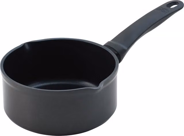 Kuhn Rikon Easy Induction Non-Stick Aluminium Milk Pan, Black, 1.4 l – 1