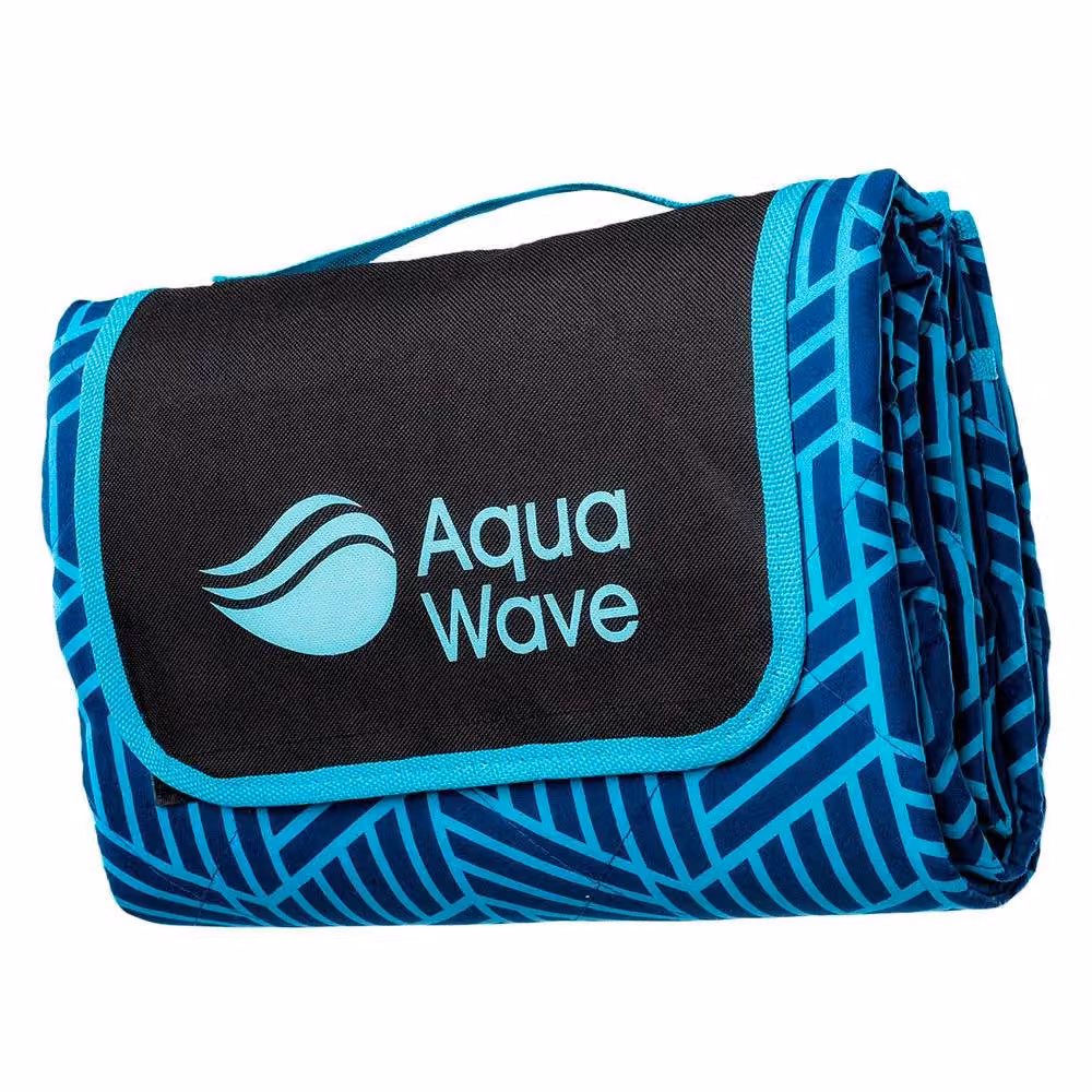 Aquawave Aladeen Geometric Picnic Blanket in Blue, W/D: 170 x 140 cm – 2