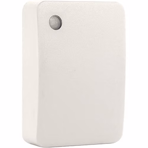 Loops Wall Mounted IP44 Outdoor Twilight Photocell Detector Light Switch in White Plastic