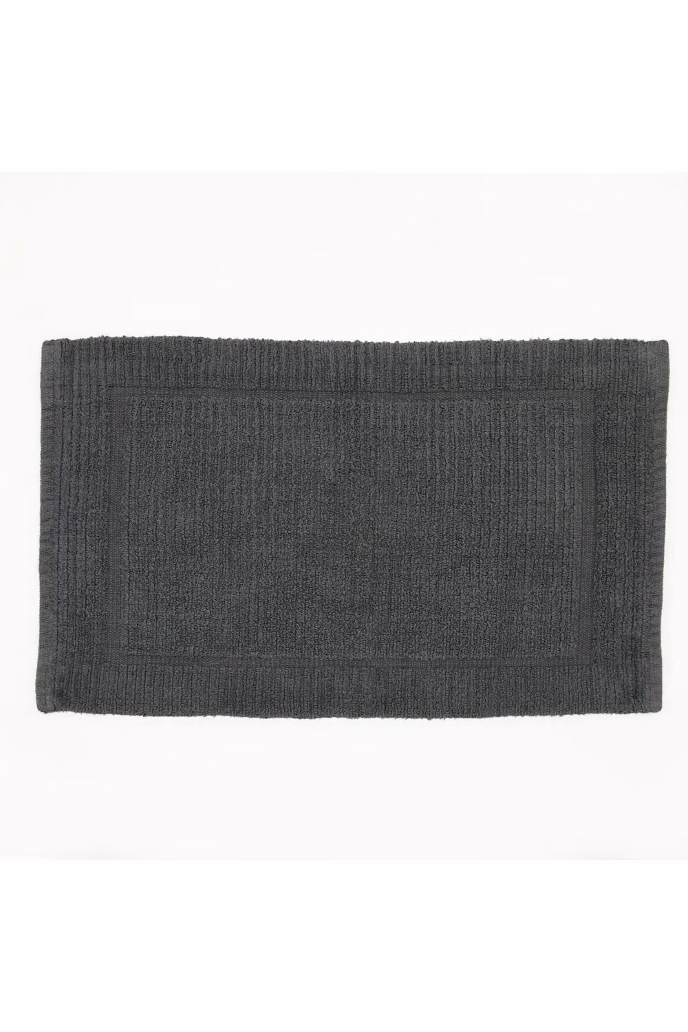 Deyongs Quik Dri Cotton Bath Mat, Dark Grey, W: 50 cm, D: 80 cm – 2