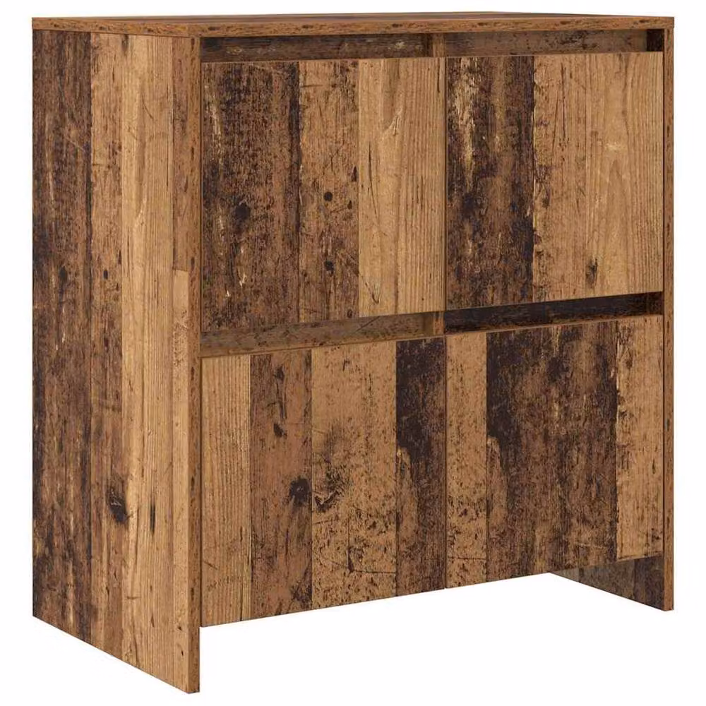 Berkfield Home Rustic Sideboard with Door in Brown, W/D/H: 70 x 41 x 75 cm – 3