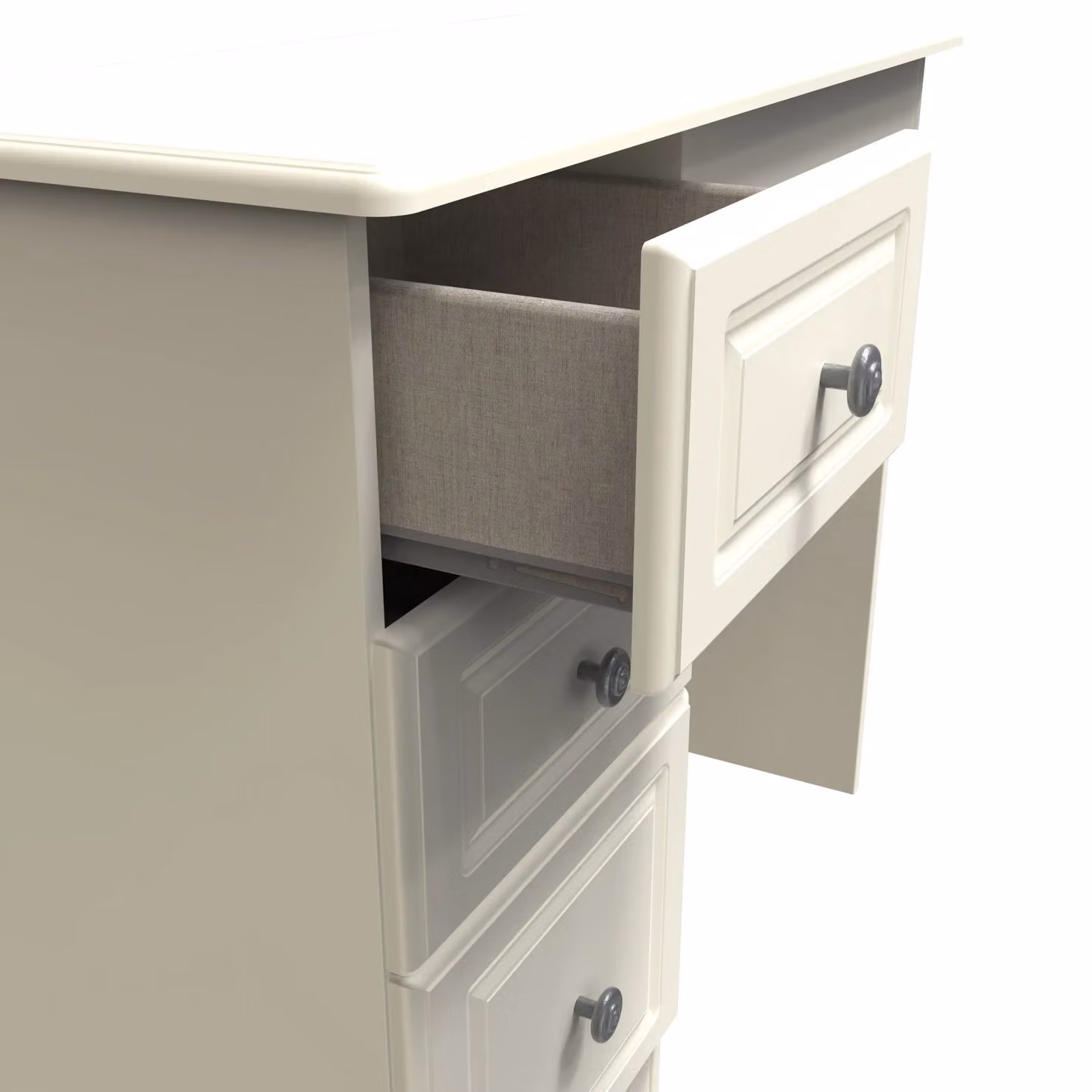 2 U Stirling 3 Drawer Vanity in Cream – 2