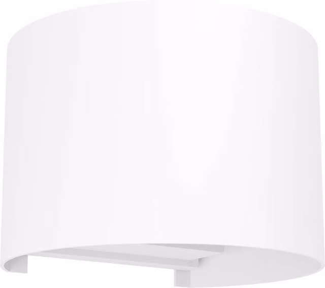 Eglo CALPINO 3 White LED Outdoor Wall Light with Transparent Glass