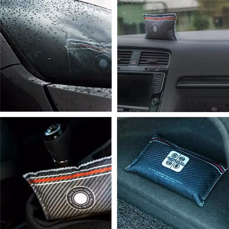 Dyzi Reusable Car Dehumidifier Moisture and Condensation Absorber, 2 x 400g, Black – 4