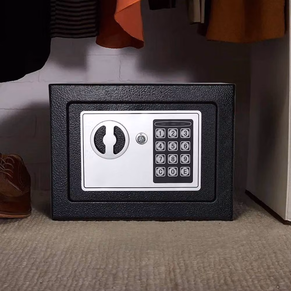 FLAVORA Digital Electronic Security Safe Box in Black – 3