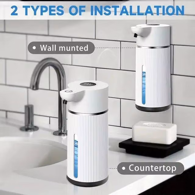 EONLION White Automatic Touchless Soap Dispenser, 420ml