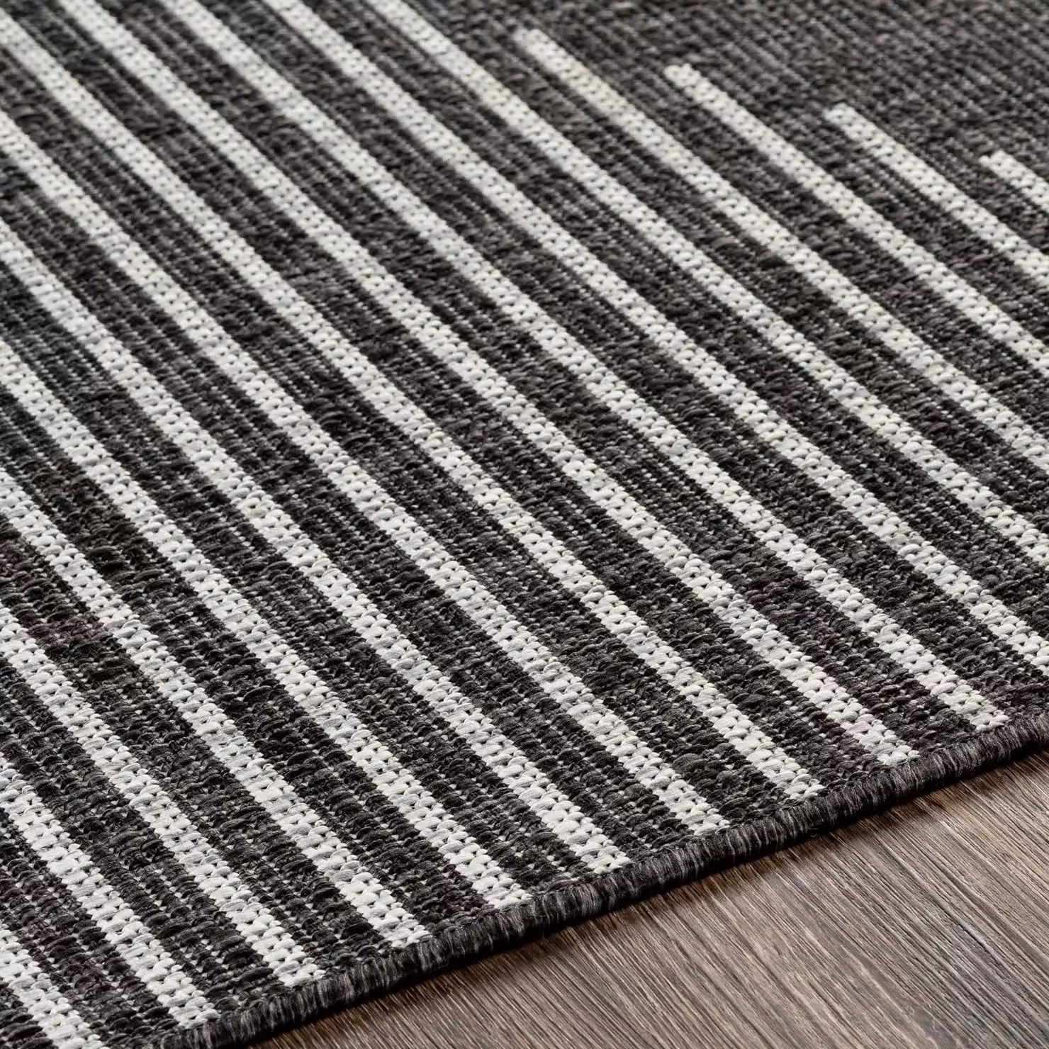Livabliss Aegean-Global In- & Outdoor Boho Rug in Black, Blue, Beige and Green, W: 200 cm, D: 275 cm – 2