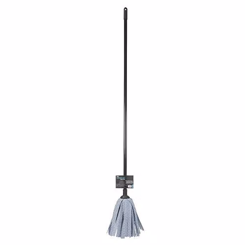 JVL Super-Absorbent Lightweight Synthetic Floor Mop in Grey and Turquoise