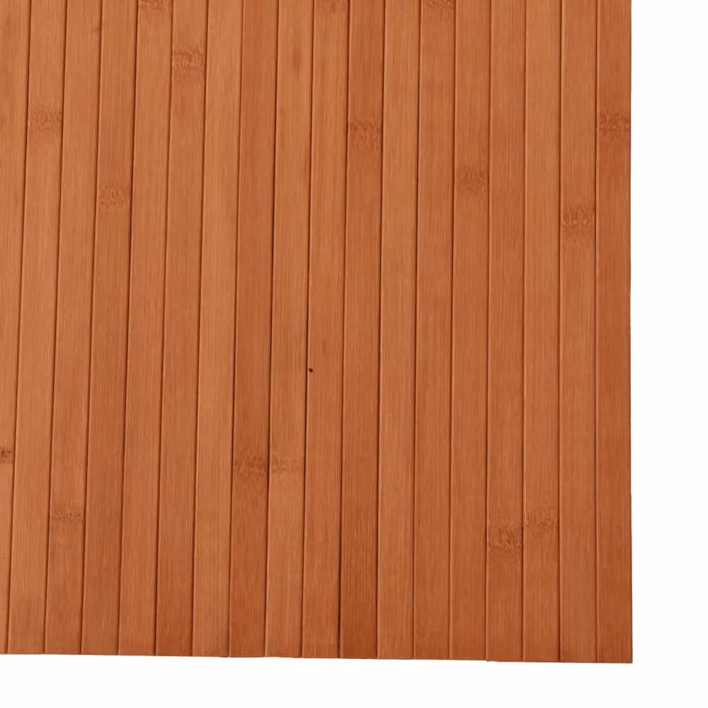 Berkfield Home Rectangular Brown Bamboo and Polypropylene Non-Slip Rug, W: 80 cm, L: 200 cm – 3