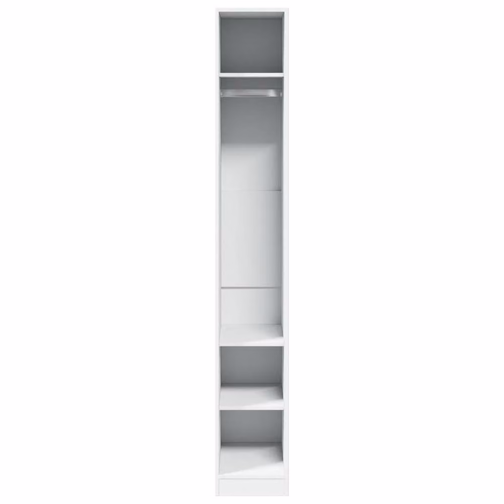 Berkfield Home White Wardrobe W/D/H: 30 x 50 x 200 cm – 2