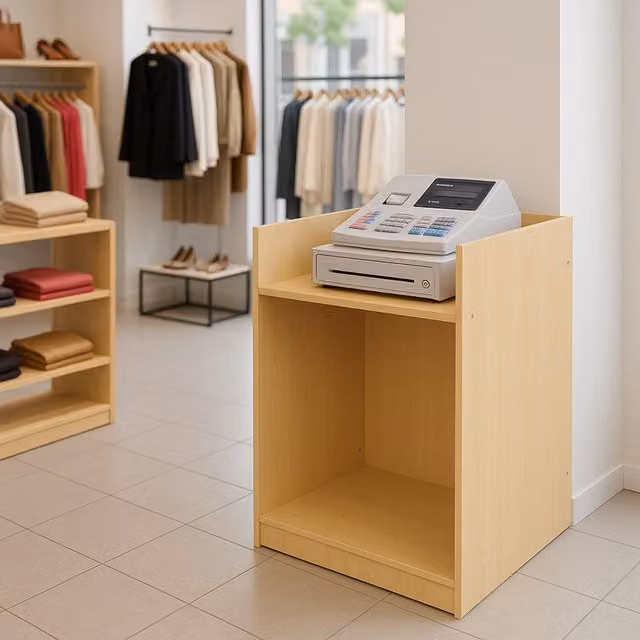 Monster Shop TB60 Shop Counter Till Block in Beige