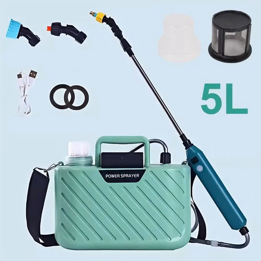 Kelvenix 5L Electric Garden Sprayer with Rechargeable Battery, Green – 3