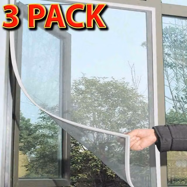 FLAVORA White Window Insect Screen Mesh Net