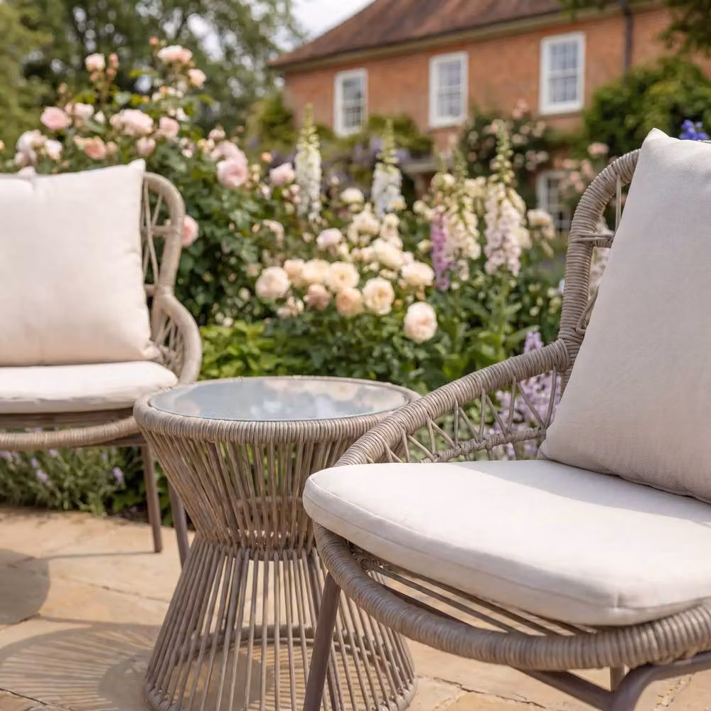 Rosewood & Stone Home Nunnington 3 Piece Patio Set in Beige – 2