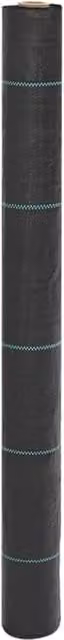 Berkfield Home Black Polypropylene Weed Membrane, 1 x 200 m