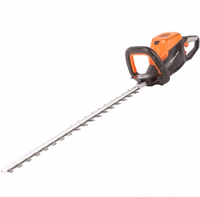 Yard Force 40V Cordless Reciprocating Hedge Trimmer with 60cm Cutting Length, Orange (Body Only)