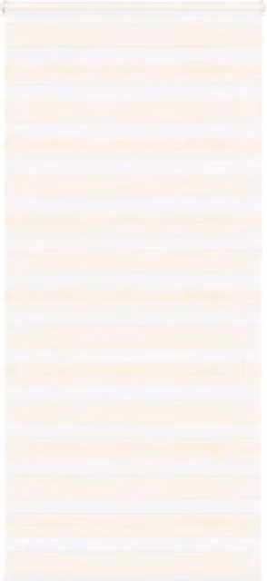 Berkfield Home Zebra Blind in Marble Beige, Polyester Fabric, W: 100 cm, H: 230 cm