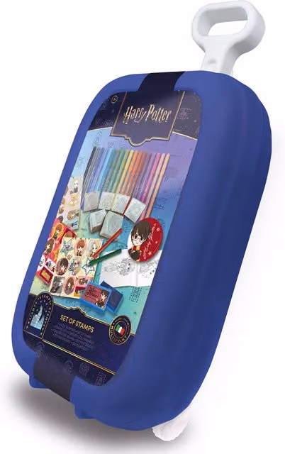 Multiprint Harry Potter Kids Travel and Activity Trolley Case, Blue