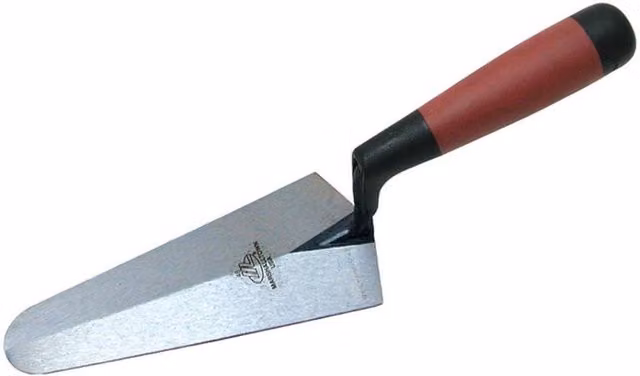 Marshalltown M48d Gauging Trowel with Durasoft Handle, 7in, Silver and Multicolour