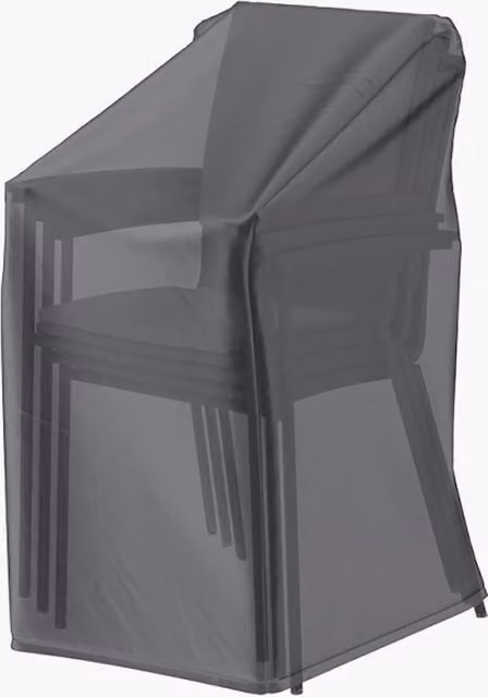 Ruma AeroCover Waterproof Polyester Dining Chair Cover in Dark Grey, W: 67 cm, D: 67 cm, H: 110 cm – 1