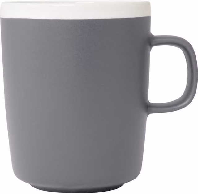 Lilio Ceramic Mug, Grey, 310 ml