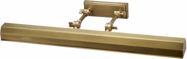 Netlighting Chawton 4 Light Large Adjustable Picture Wall Light in Brass and Yellow – 1