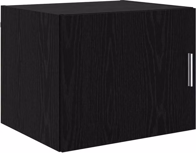 Berkfield Home Black Oak Wall Mounted Cabinet W/D/H: 50 x 42.5 x 40 cm