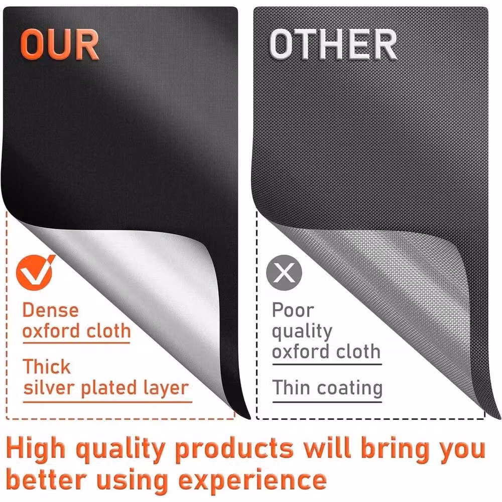 SPETLEK Waterproof Black Barbecue Grill Cover, W/D/H: 100 x 60 x 77 cm – 4