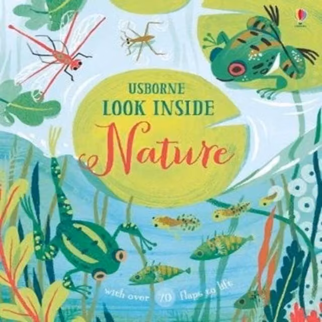 Minna Lacey Look Inside Nature Multicolour Board Book