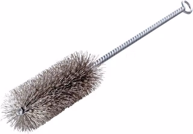 Lessmann Cylinder Brush in Silver and Multicolour