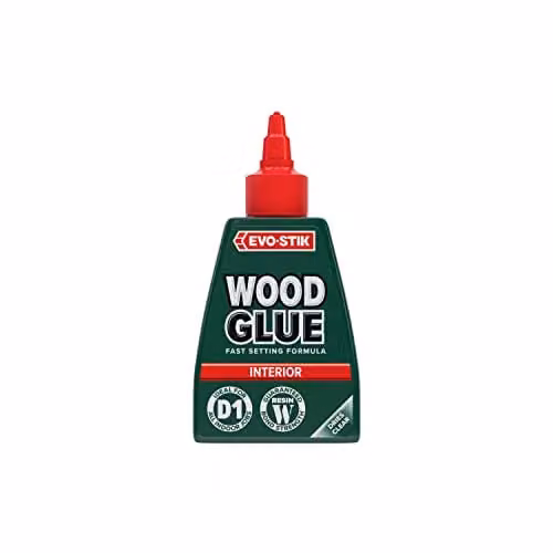 Bostik Rapid Setting PVAC Wood Glue, 290 ml, Transparent or White – 1
